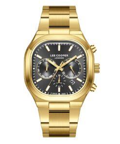 ساعت مردانه لی کوپر مدل LC08169.160 همراه با جاکارتی و خودنویس leecooper