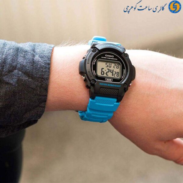 ساعت مچی مردانه کاسیو مدل W-219H-2A2 - تصویر 7