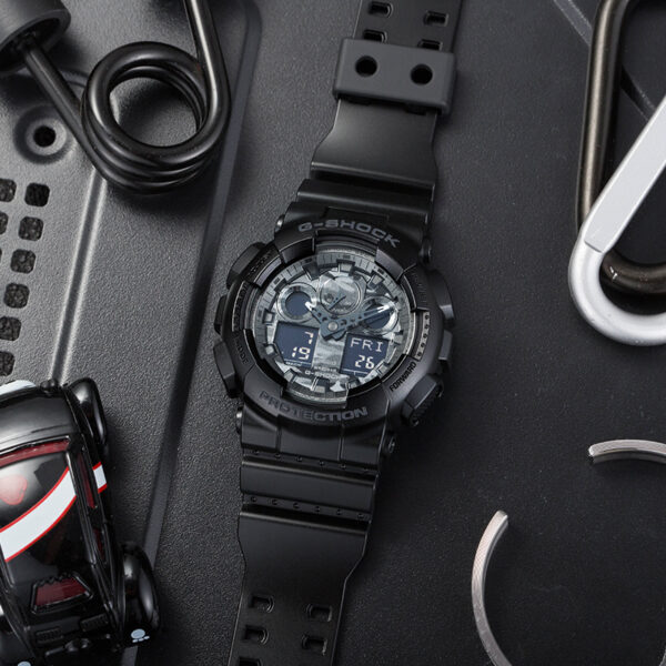 ساعت مچی مردانه کاسیو جی شاک مدل GA-100CF-8A - تصویر 7