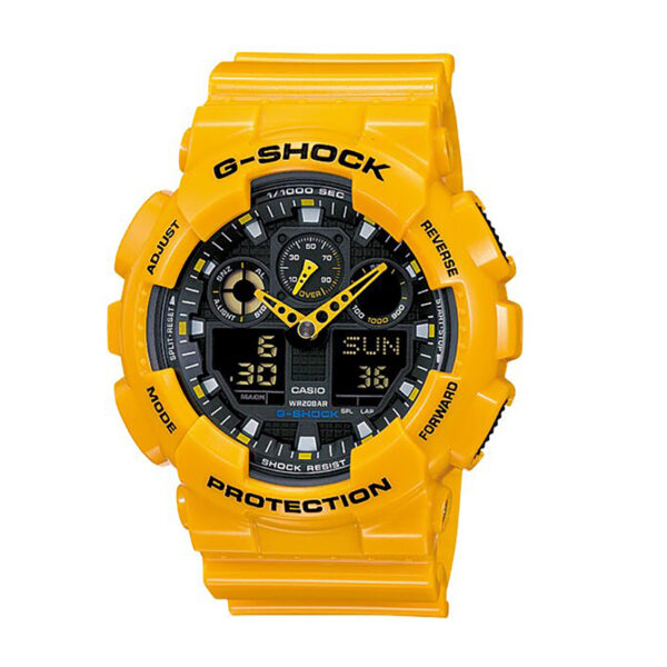 ساعت مچی مردانه کاسیو جی شاک مدل GA-100A-9A - تصویر 2