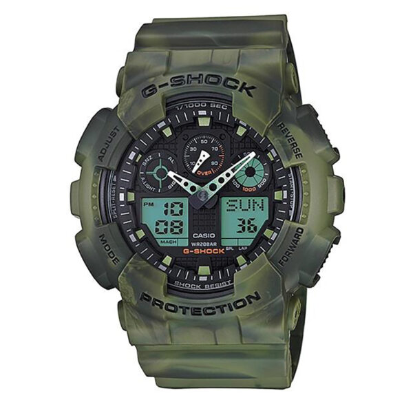 ساعت مچی مردانه کاسیو جی شاک مدل ga-100mm-3a - تصویر 2