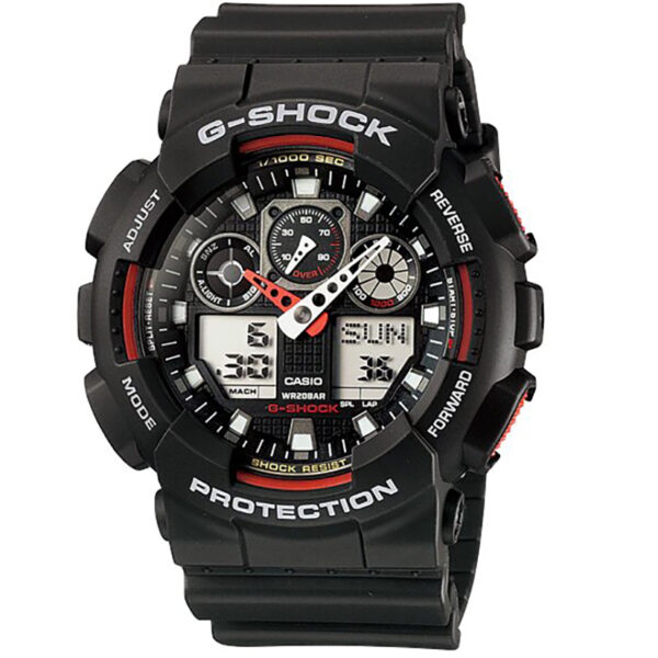 ساعت مچی مردانه کاسیو جی شاک مدل ga-100-1a4 - تصویر 2