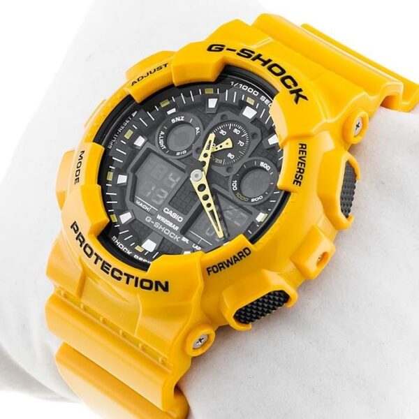 ساعت مچی مردانه کاسیو جی شاک مدل GA-100A-9A - تصویر 4