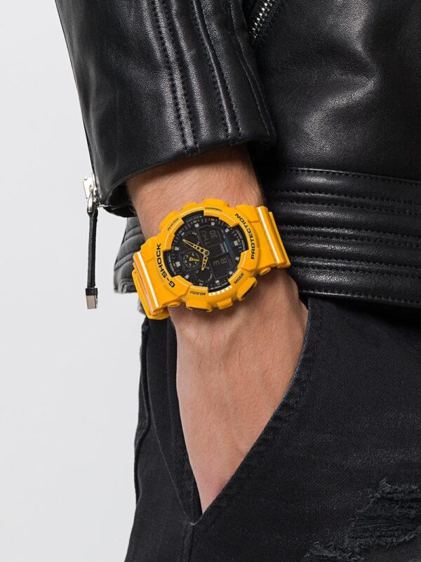 ساعت مچی مردانه کاسیو جی شاک مدل GA-100A-9A - تصویر 7