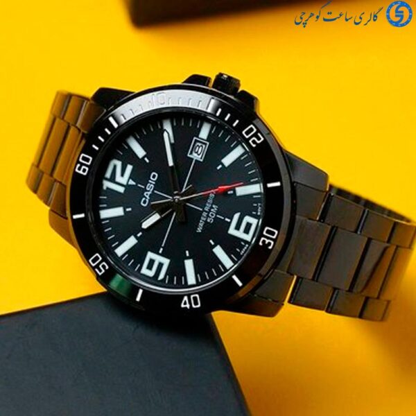 ساعت مچی مردانه کاسیو مدل MTP-VD01B-1B - تصویر 6